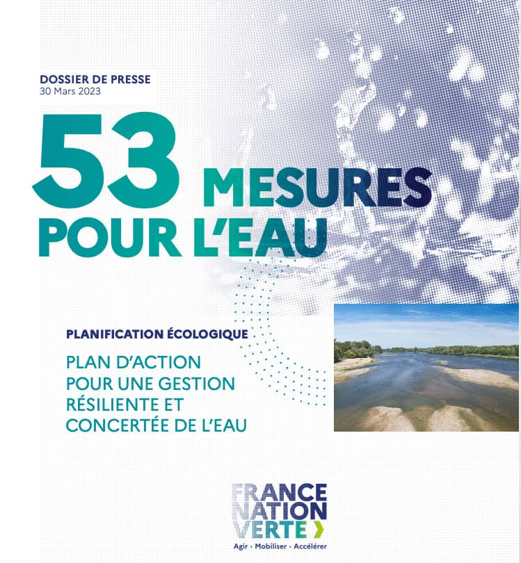 53 MESURES POUR L'EAU